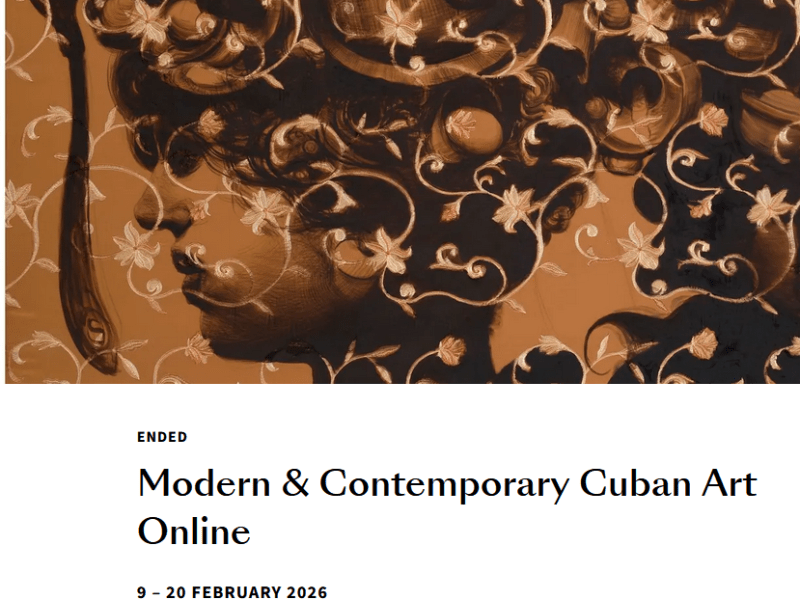 Modern & Contemporary Cuban Art Online (Bonhams, Nueva York, febrero de&nbsp;2026)