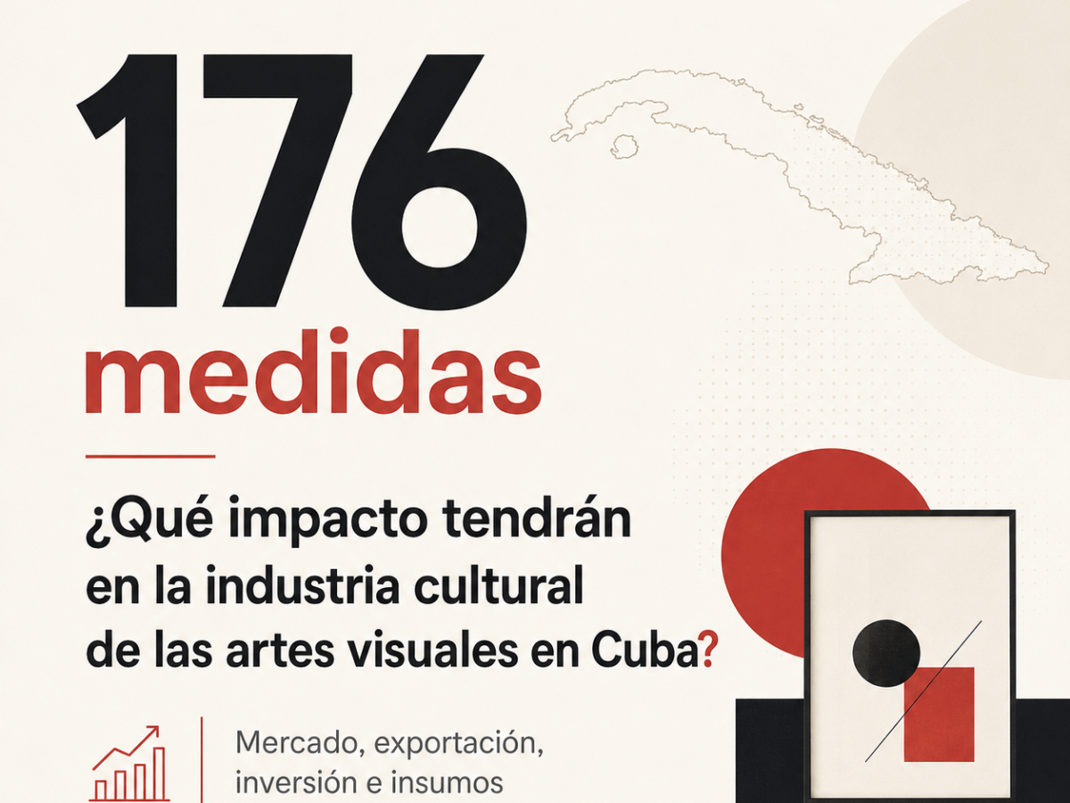 ¿Y qué pasa con la industria cultural en Cuba con las nuevas&nbsp;medidas?