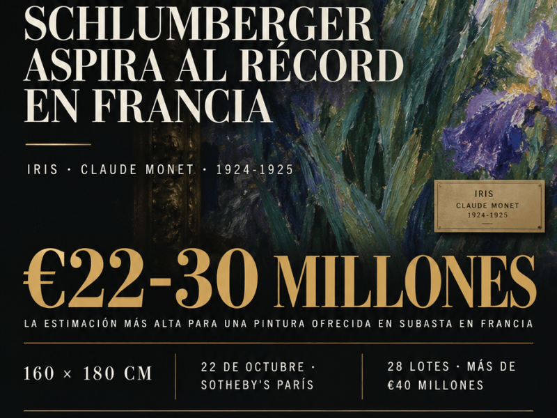 Radar 007 · Un Monet de la colección Schlumberger aspira al récord de subasta en&nbsp;Francia