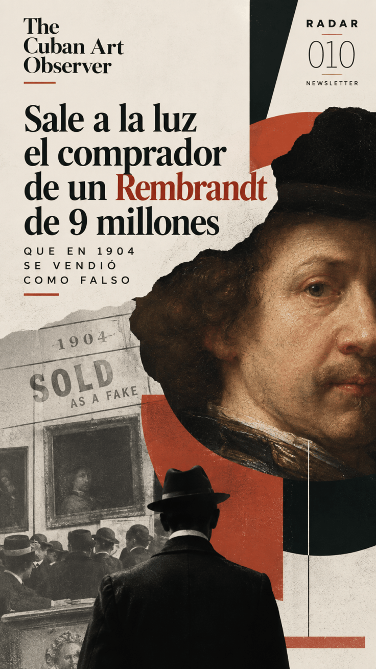 Radar 010 · Sale a la luz el comprador de un Rembrandt de 9 millones que en 1904 se vendió como&nbsp;falso