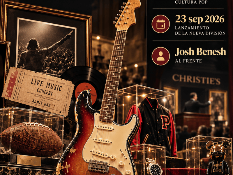 Radar 009 · Christie’s crea una división de cultura pop tras la venta récord de Jim&nbsp;Irsay