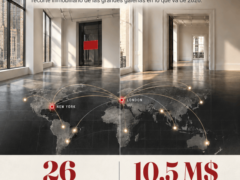 Radar 008 · Las mega-galerías cierran sedes en Nueva York y Londres pero no achican su mapa&nbsp;global