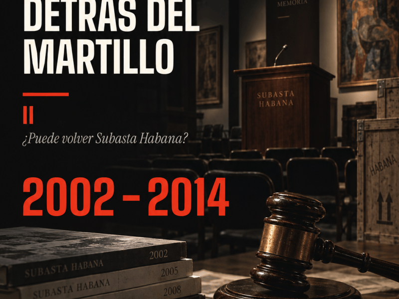 ¿Puede volver Subasta Habana? II. La maquinaria detrás del&nbsp;martillo